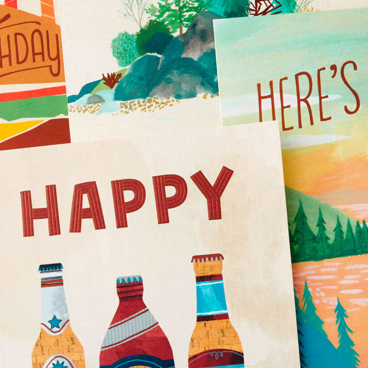 Hearty Wishes Boxed Birthday Cards Assortment, Pack of 16, , large image number 4