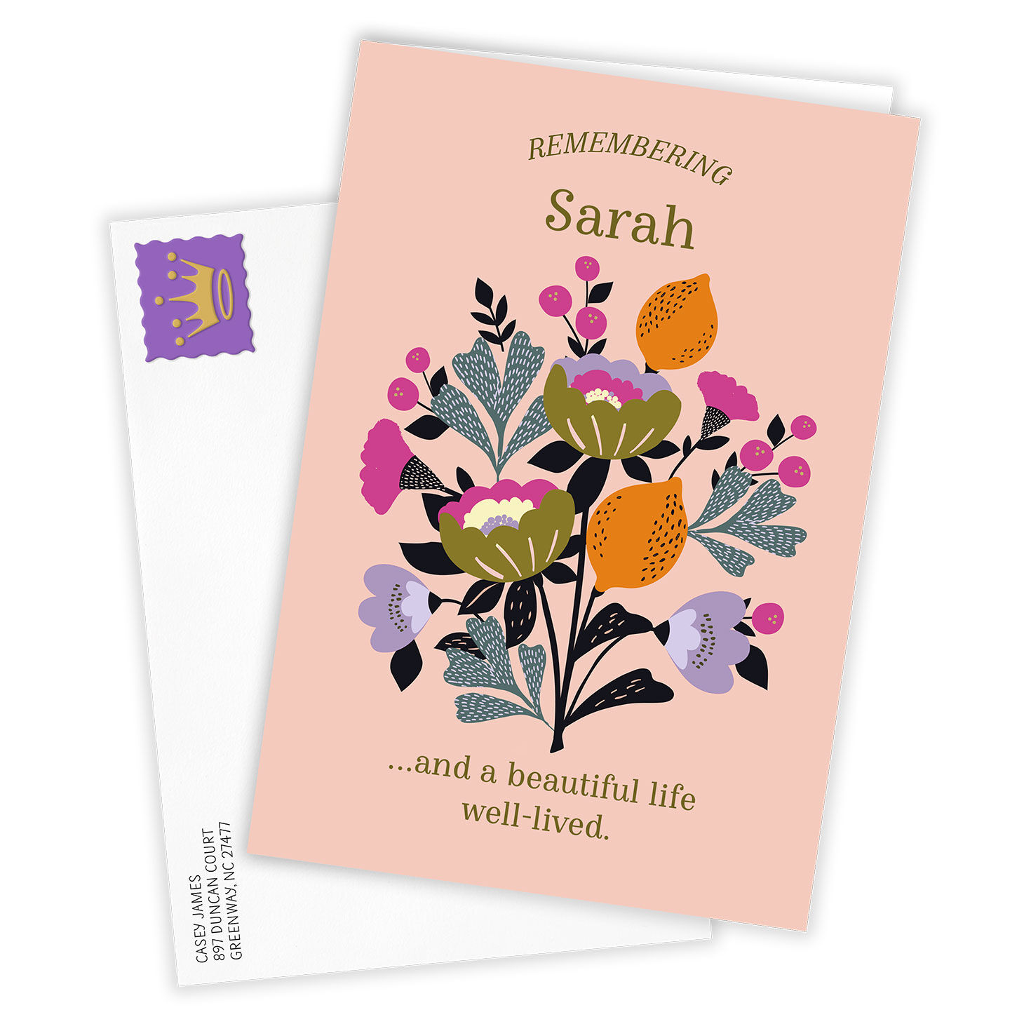Remembering Custom Sympathy Card - Greeting Cards | Hallmark