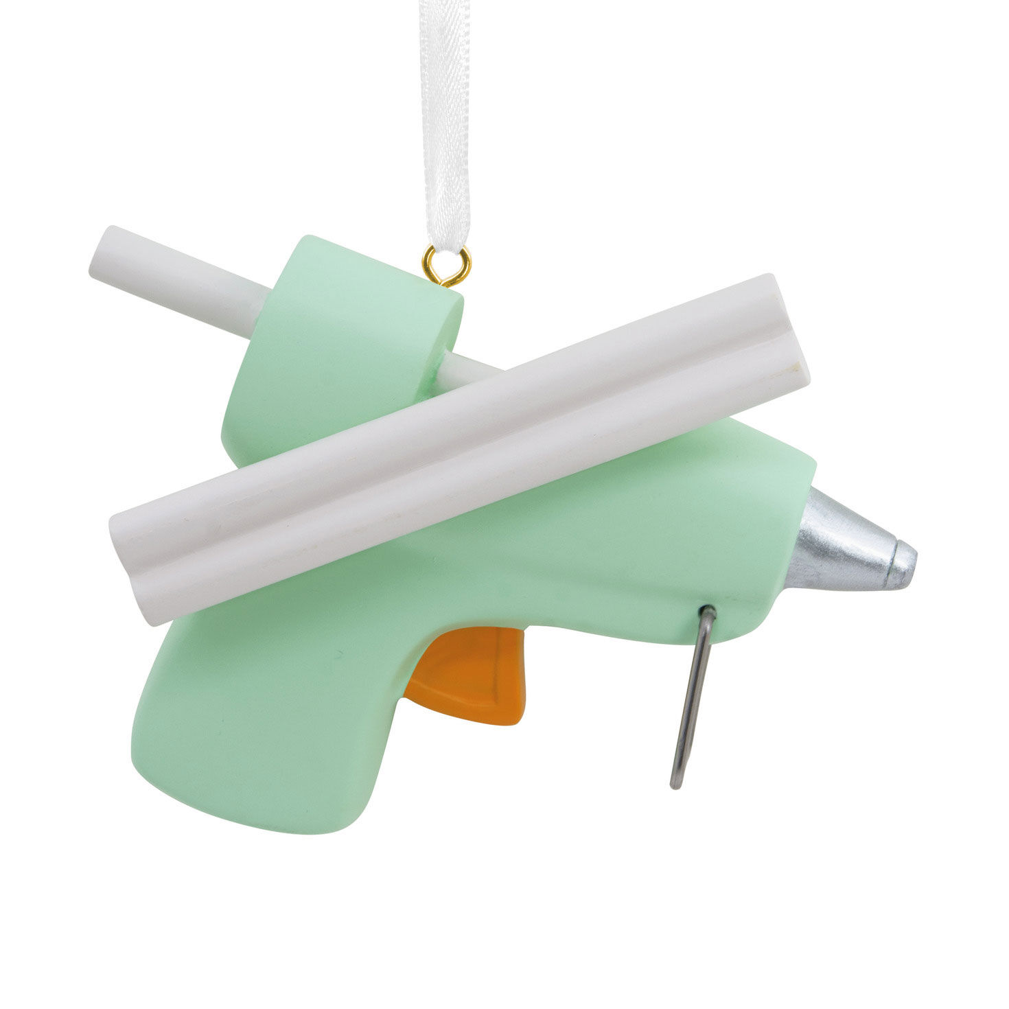 Glue Gun Christmas Ornament Back image number 4
