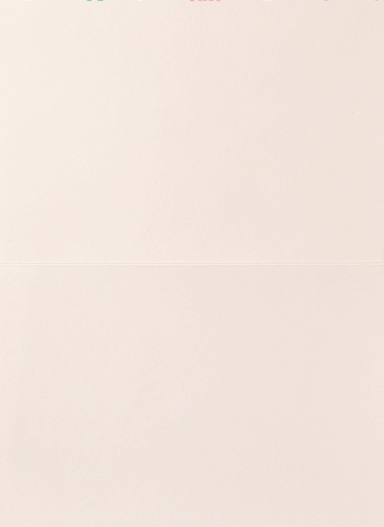 Paper Flowers Blank Card