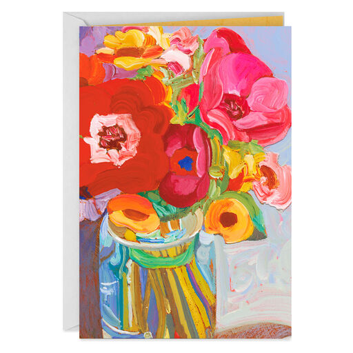 UNICEF Flowers All Kinds of Happy Birthday Card, 