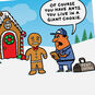 Gingerbread House with Ants Cartoon Christmas Card Card Front Detail image number 4