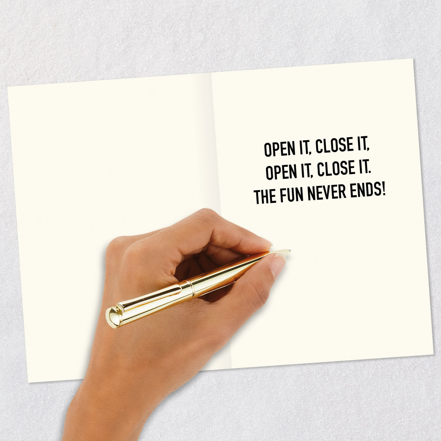 Gold Presents Father's Day Card Signing card image number 6