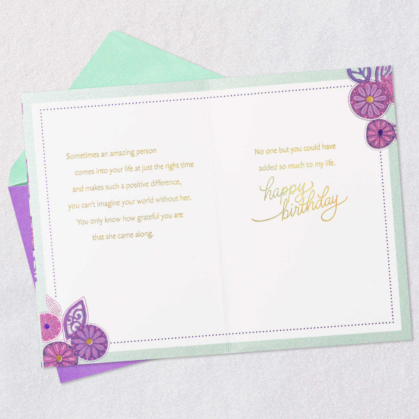 You've Added So Much to My Life Birthday Card for Her for only USD 5.59 | Hallmark