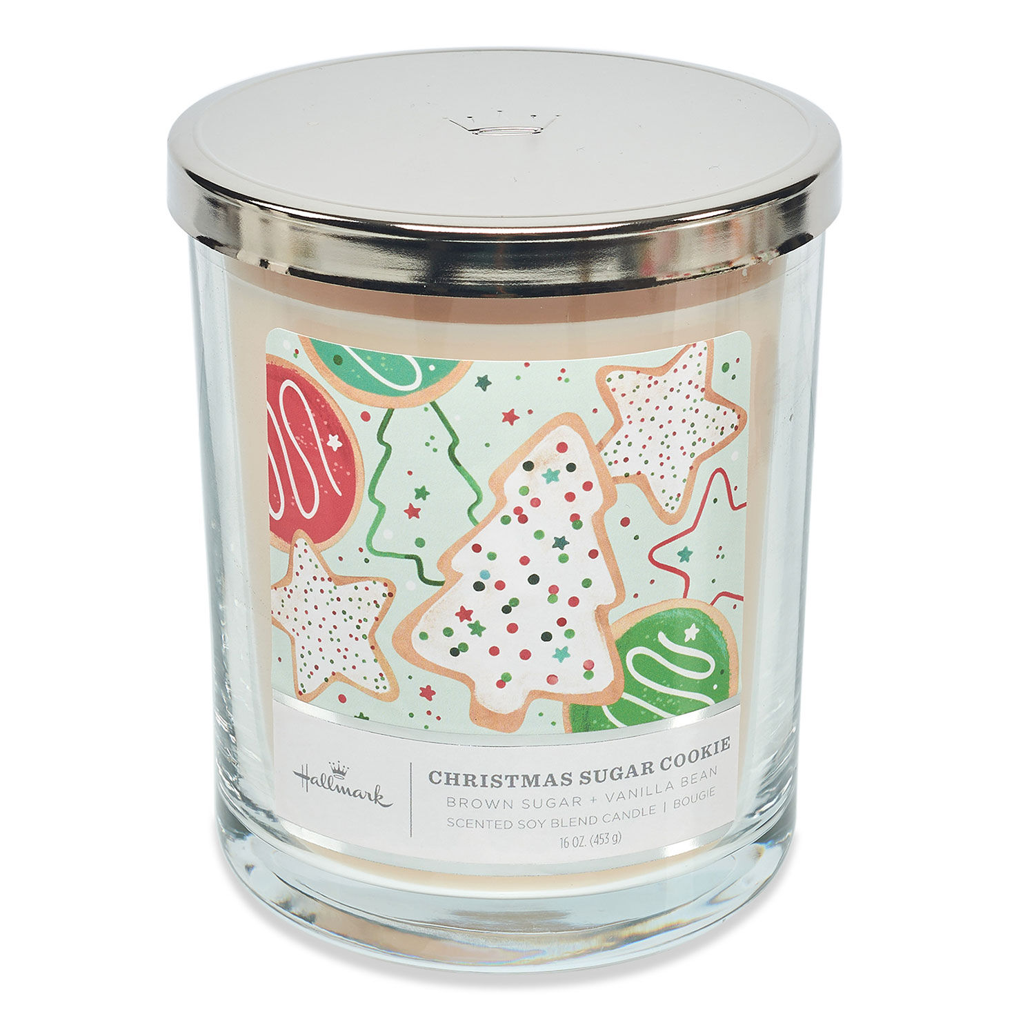 Christmas Sugar Cookie Scented 3-Wick Candle, 16 oz.