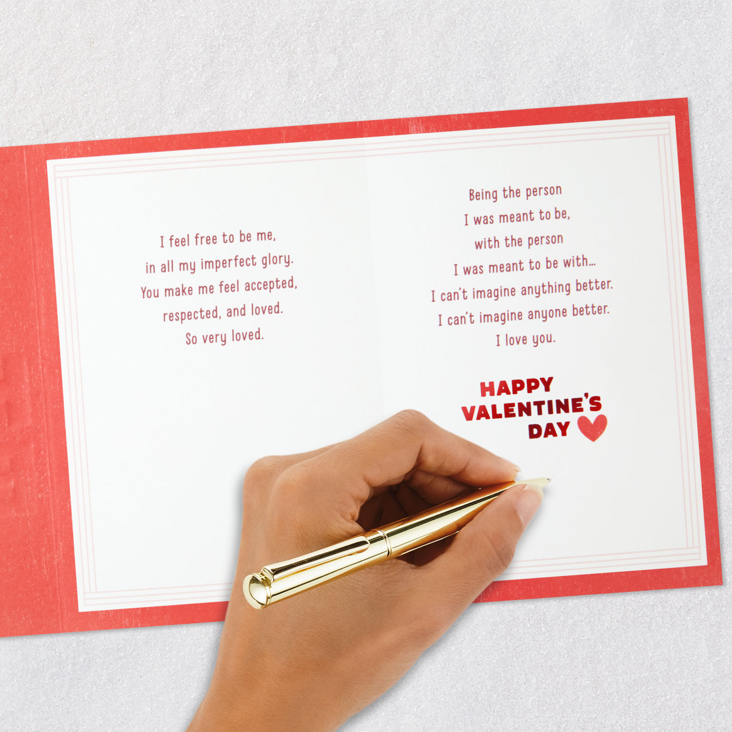 Love Ya Valentine's Day Card for Husband Signing card image number 9