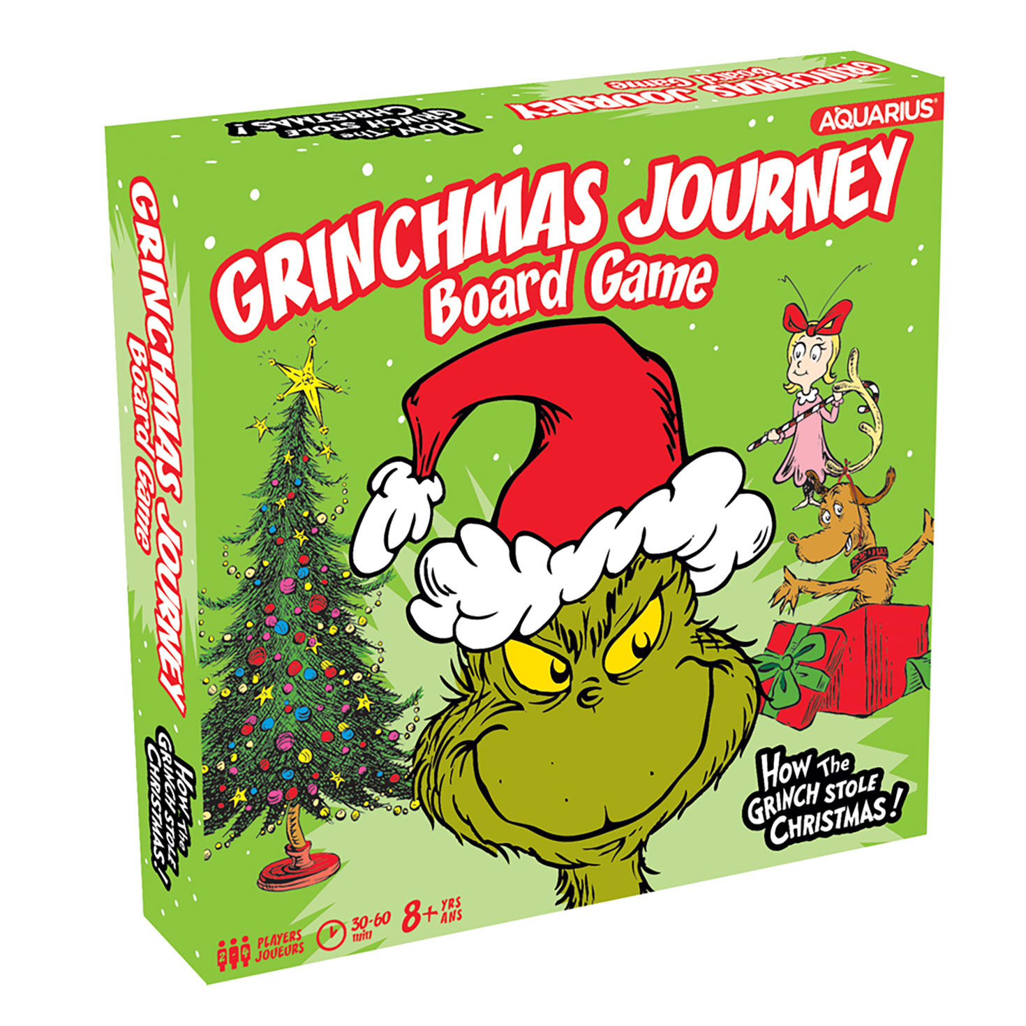 Aquarius How the Grinch Stole Christmas! Grinchmas Journey Board Game
