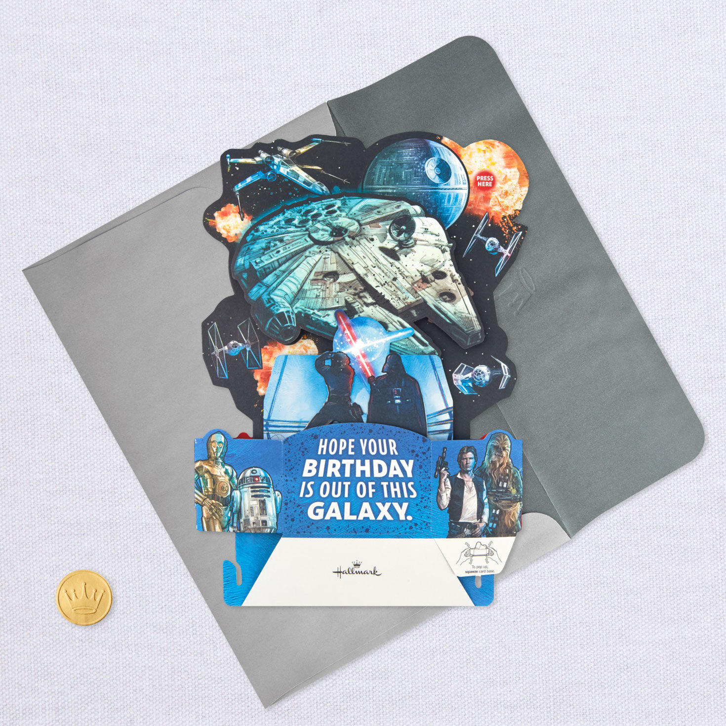 Star wars greeting cards store