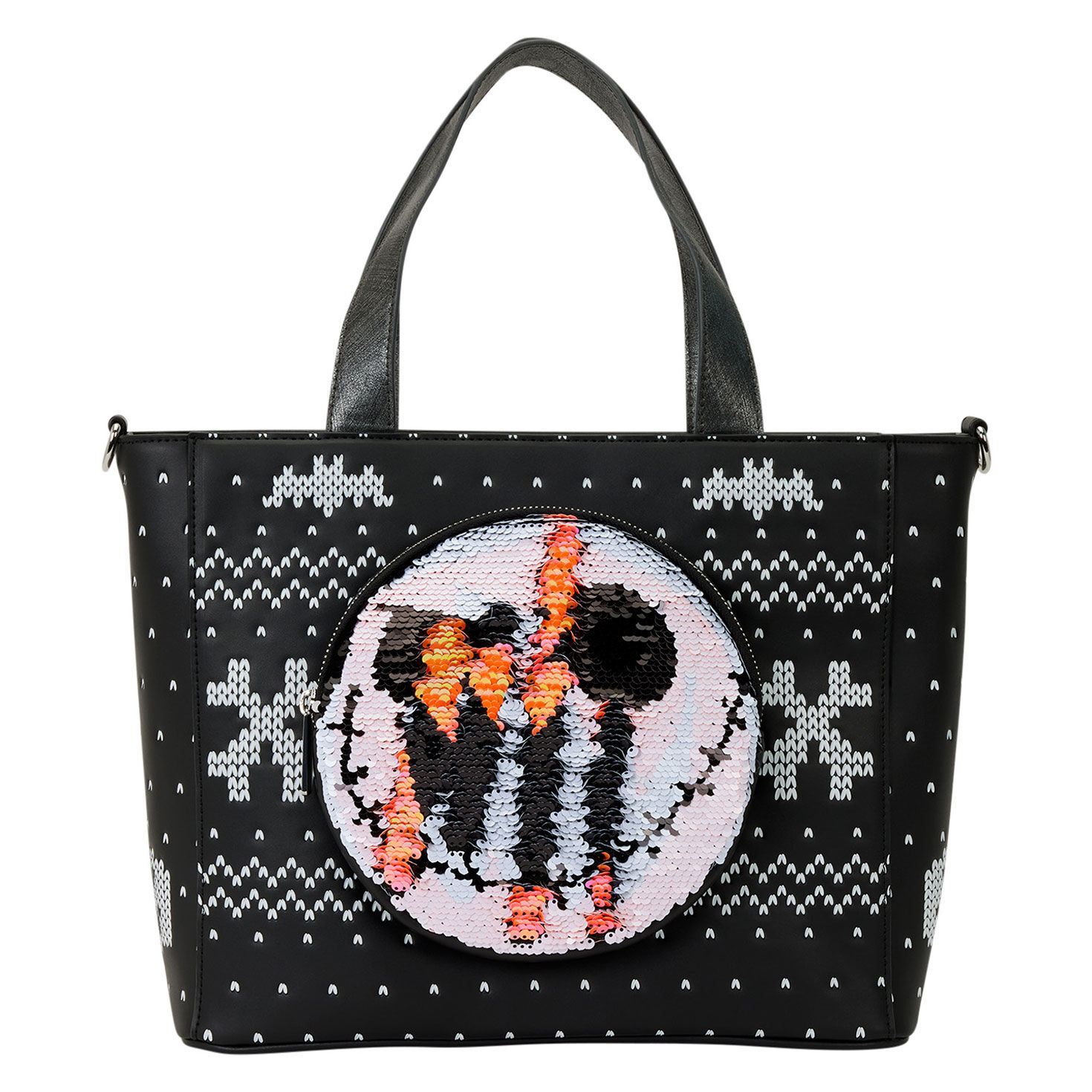 Nightmare Before Christmas Jack Tote Bag Front alternate image image number 3