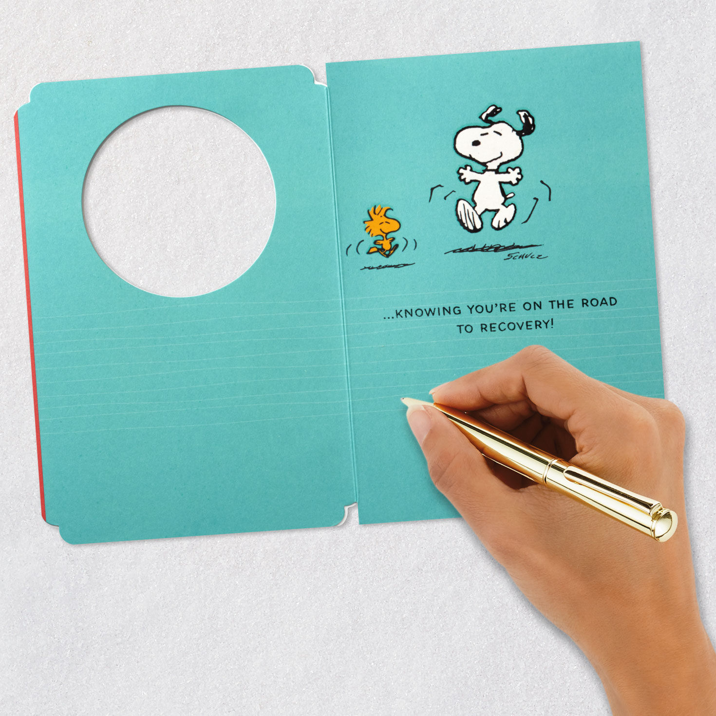 Peanuts® Snoopy Road to Recovery Happy Dance Get Well Card for only USD 5.59 | Hallmark