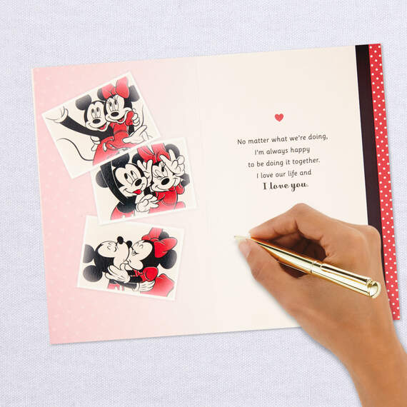 Disney Mickey and Minnie You Make Every Day Special Love Card for Wife, , large image number 6