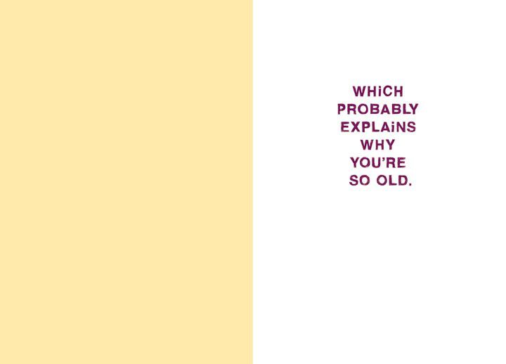 Old, Old Friends Birthday Card