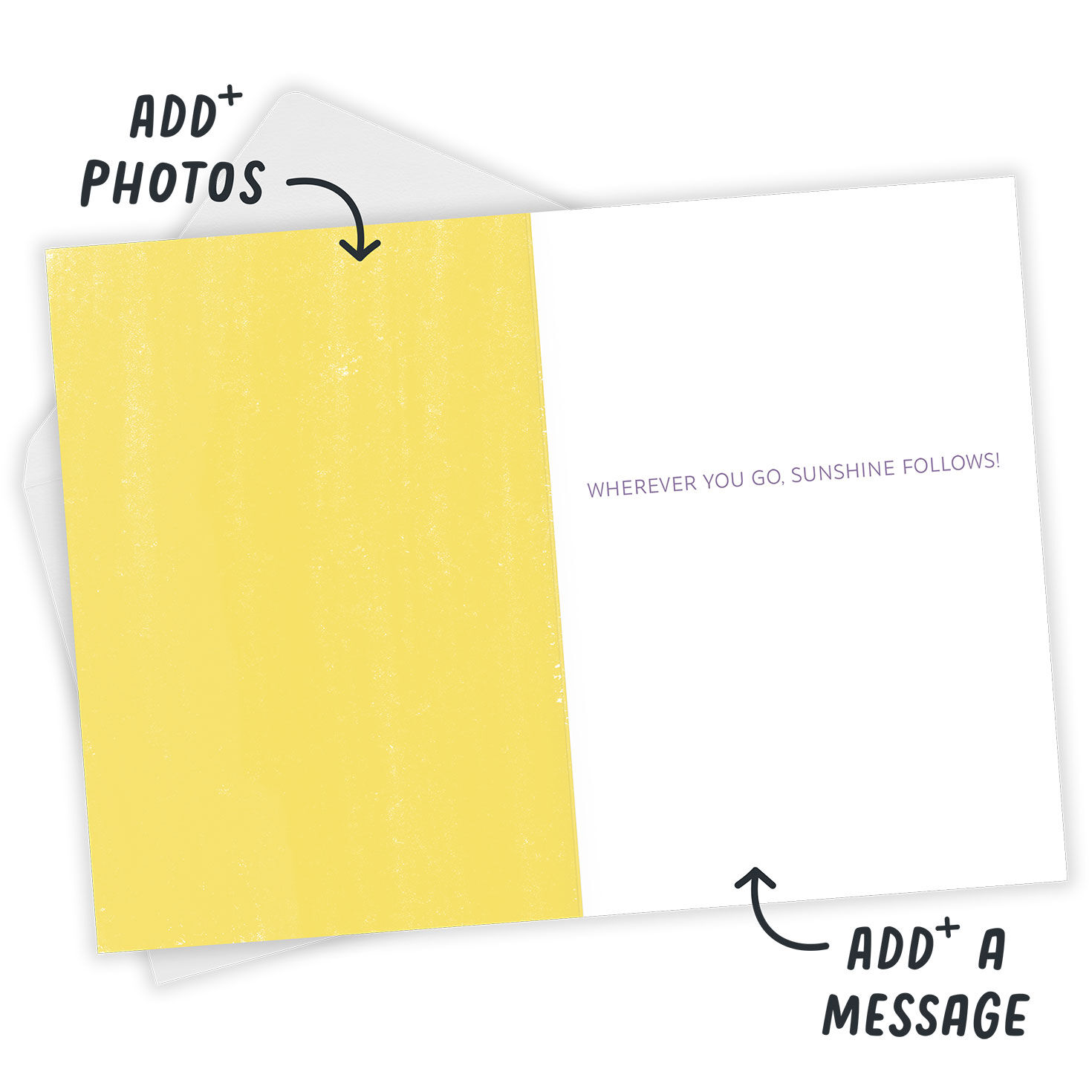 Sunshine Follows You Custom Card, , large image number 3