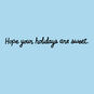Gingerbread House with Ants Cartoon Christmas Card Sentiment image number 2