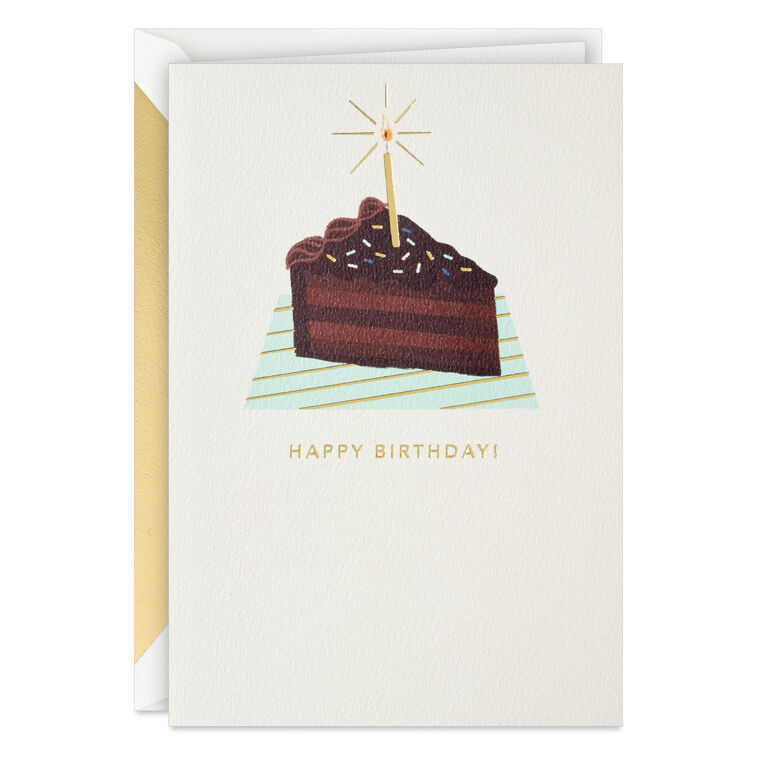 A Little Slice of Happy Birthday Card, , large image number 1
