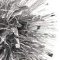 5" Silver Metallic Pom-Pom Gift Bow, , large image number 3
