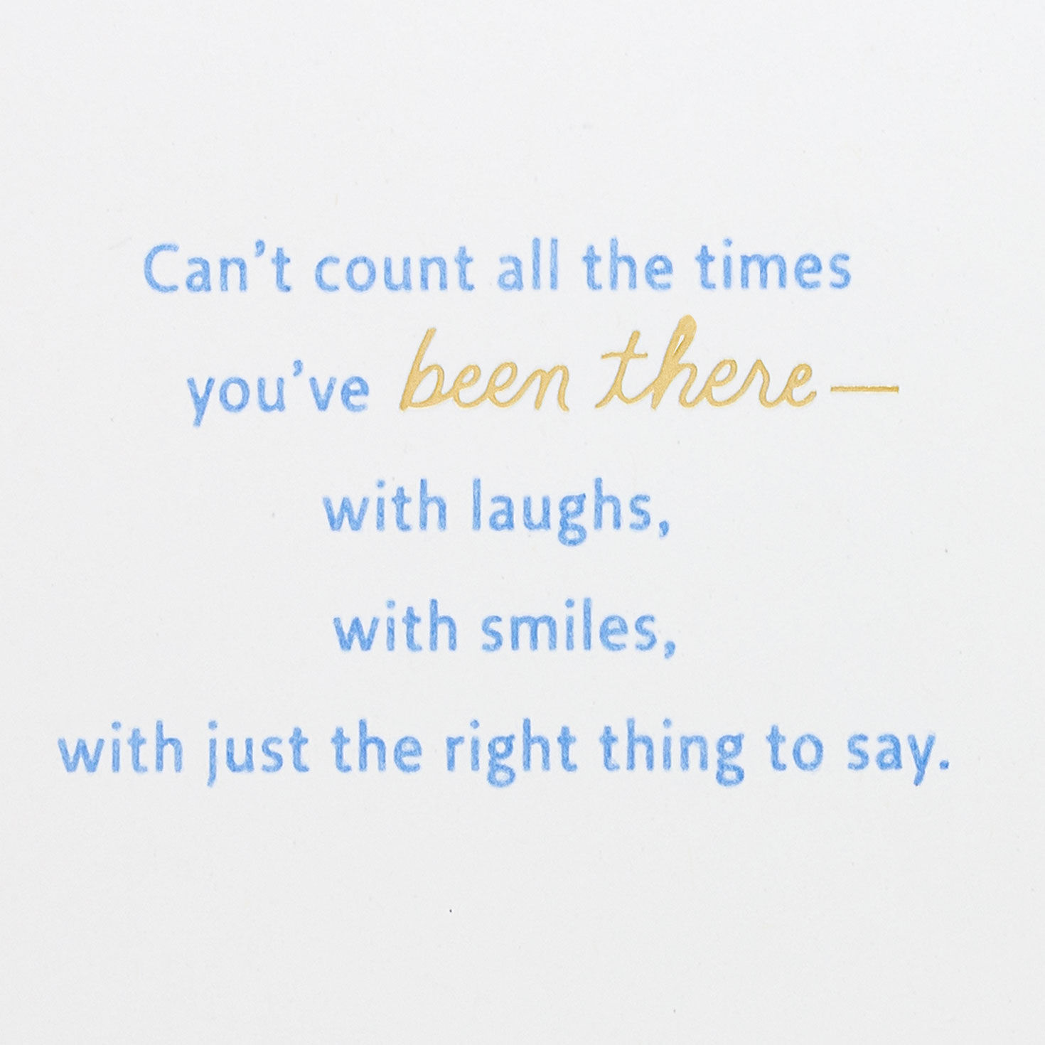 Upscale Lettering Birthday Card for Friend Sentiment image number 2