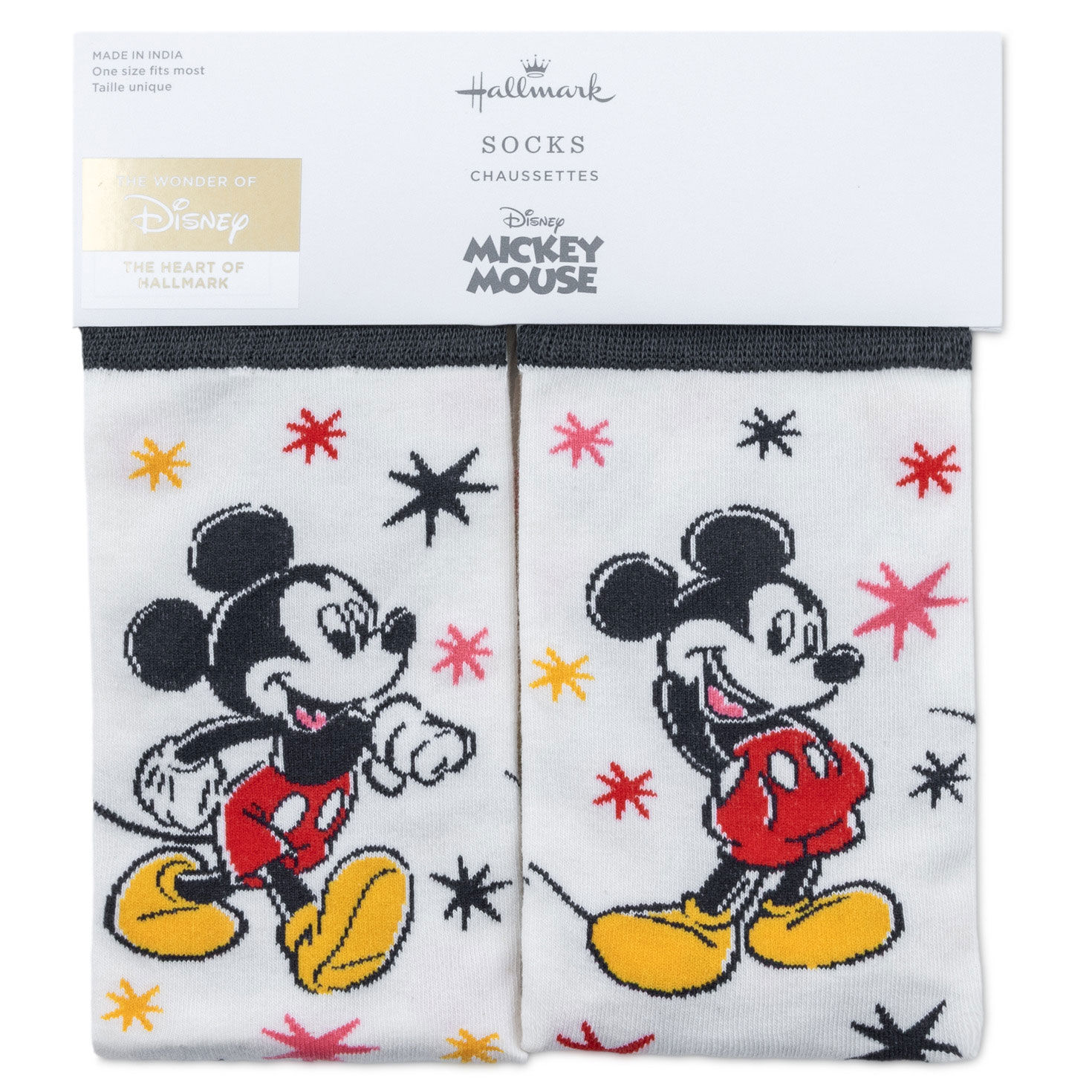 Disney Mickey Mouse Novelty Crew Socks package front image number 5