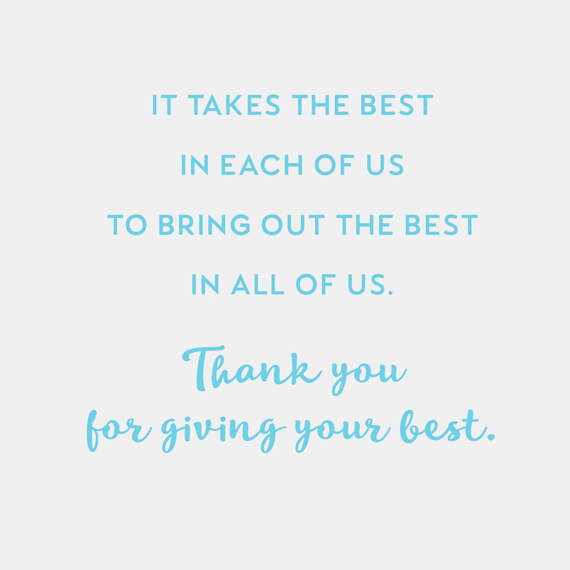 Thank You for Giving Your Best Administrative Professionals Day Card, , large image number 2