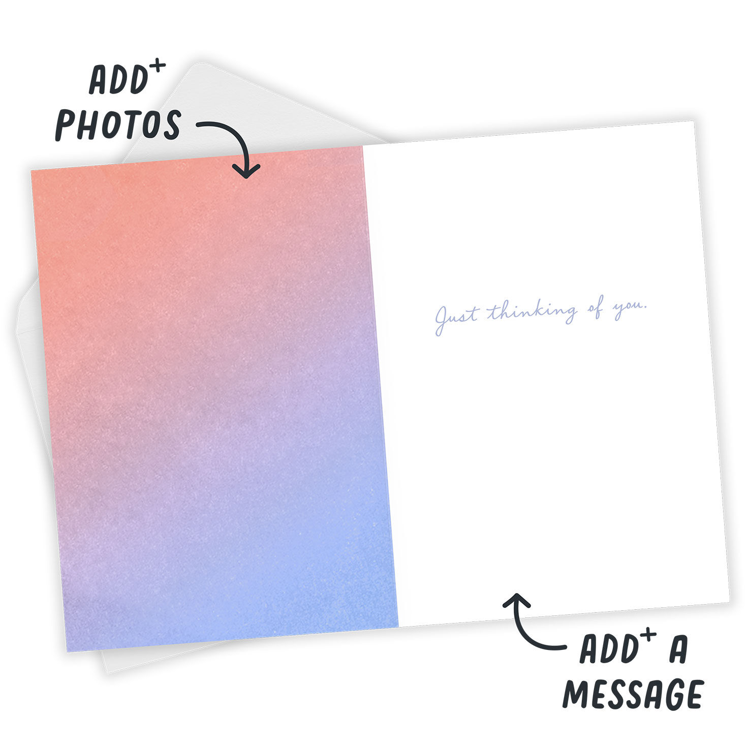 Little Hello Clouds Custom Card, , large image number 3