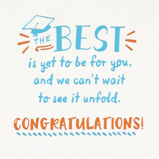 God Chose You Religious Graduation Card, 