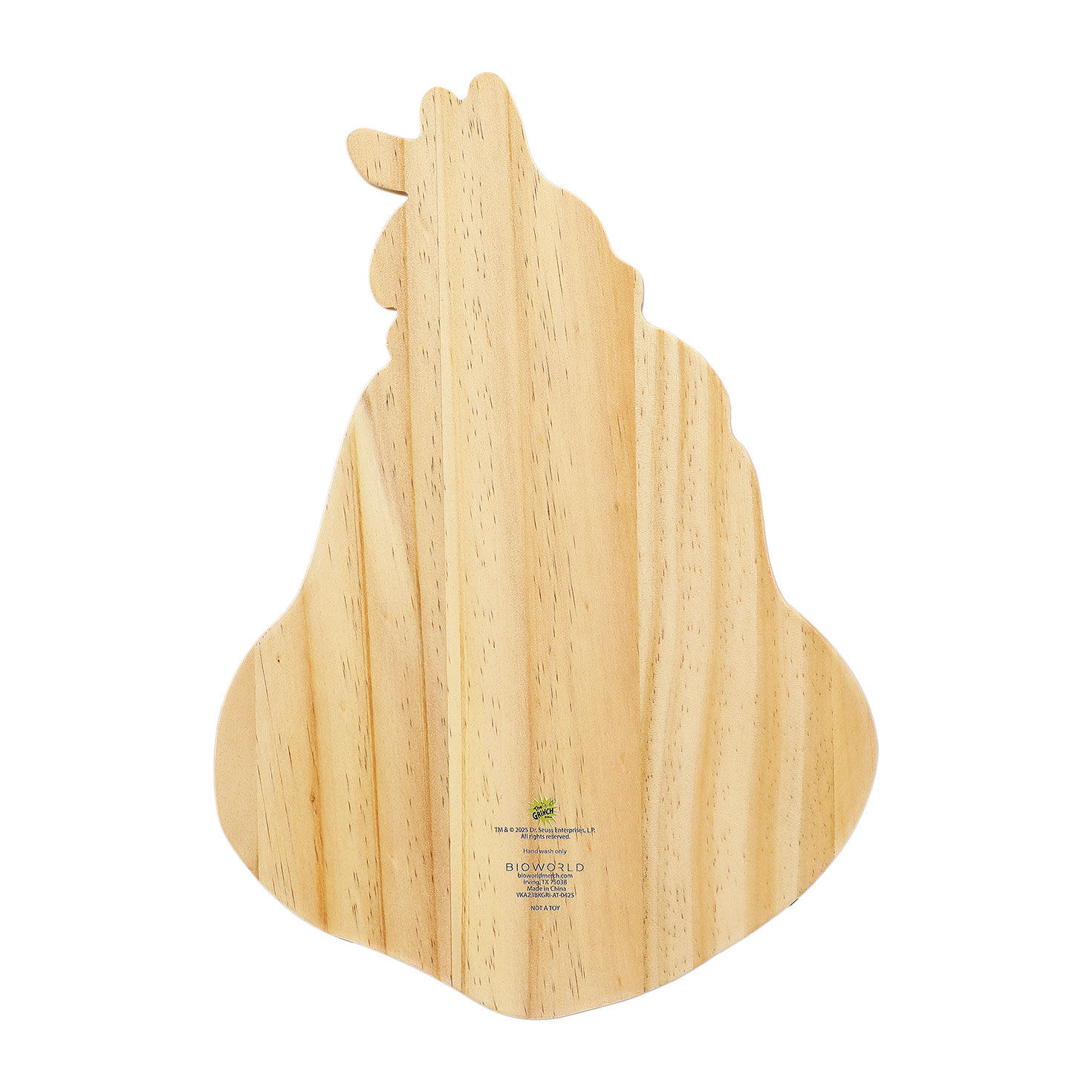 BioWorld Grinch HeadShaped Wood Cutting Board, 21x30 for only USD 24.99 | Hallmark
