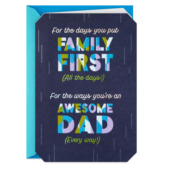 You're an Awesome Dad Father's Day Card From Us