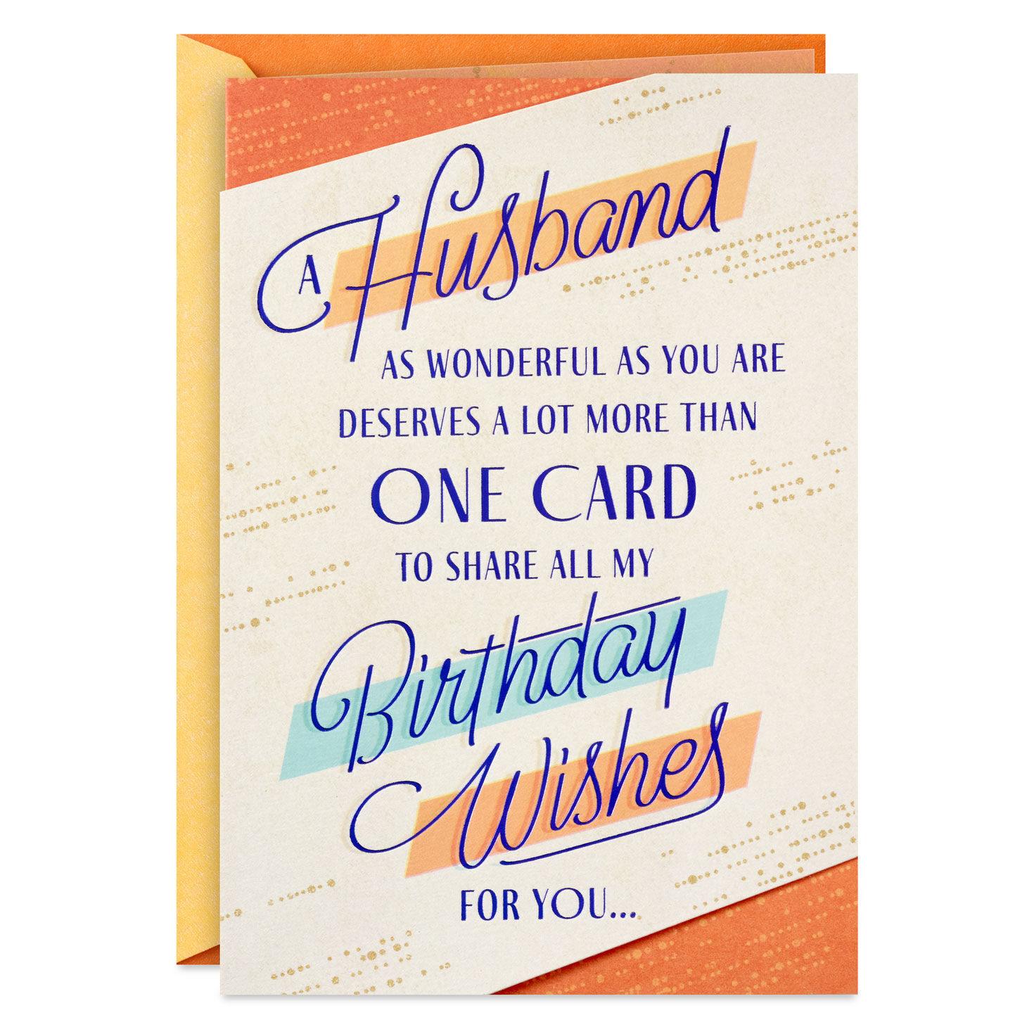As Wonderful as You Are Birthday Card for Husband