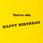Friends™ Oh My God You're Old Funny Birthday Card, , large image number 2