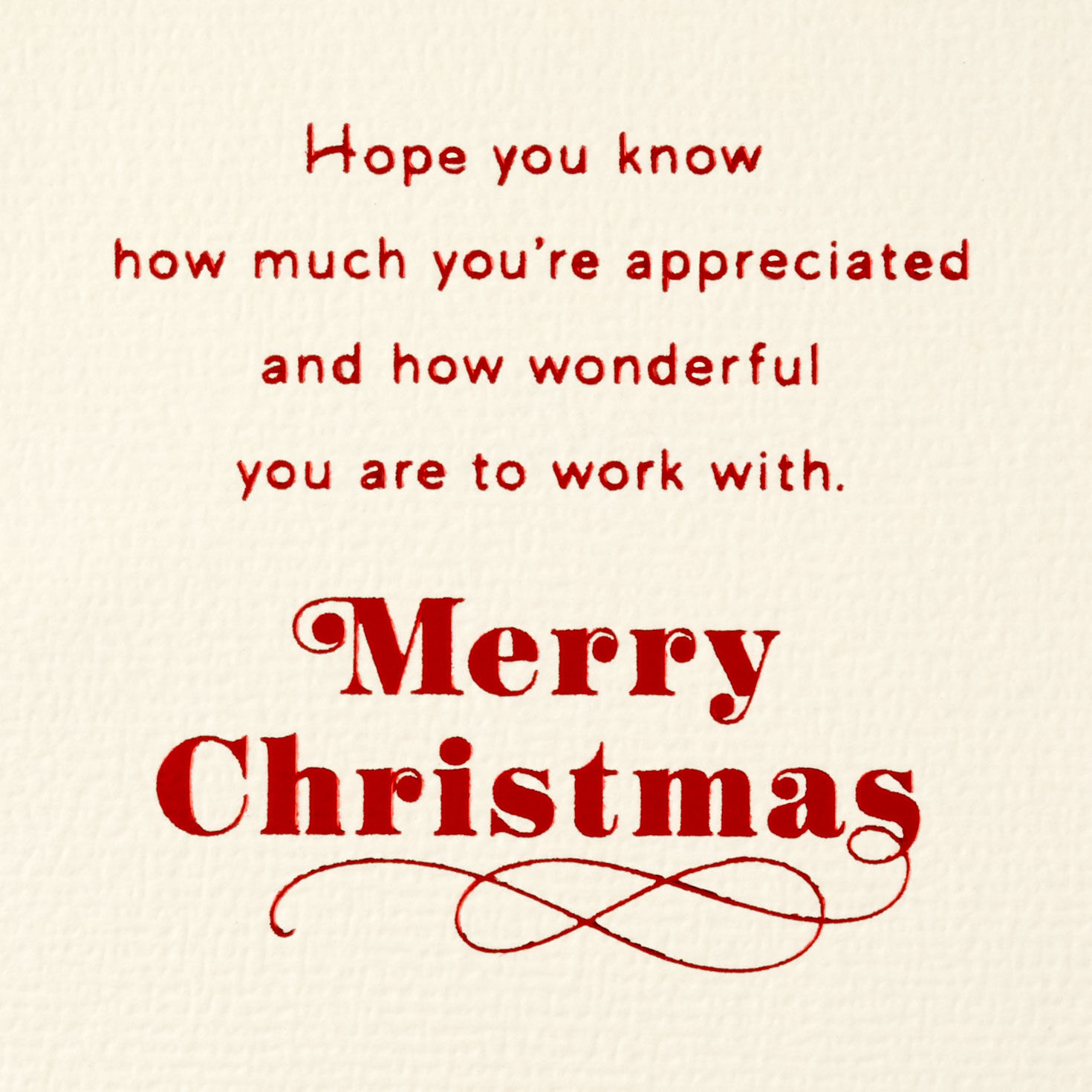 Greenery and Berries Christmas Card for Manager sentiment image number 2
