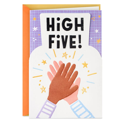 Little World Changers™ High Five Congratulations Card, 