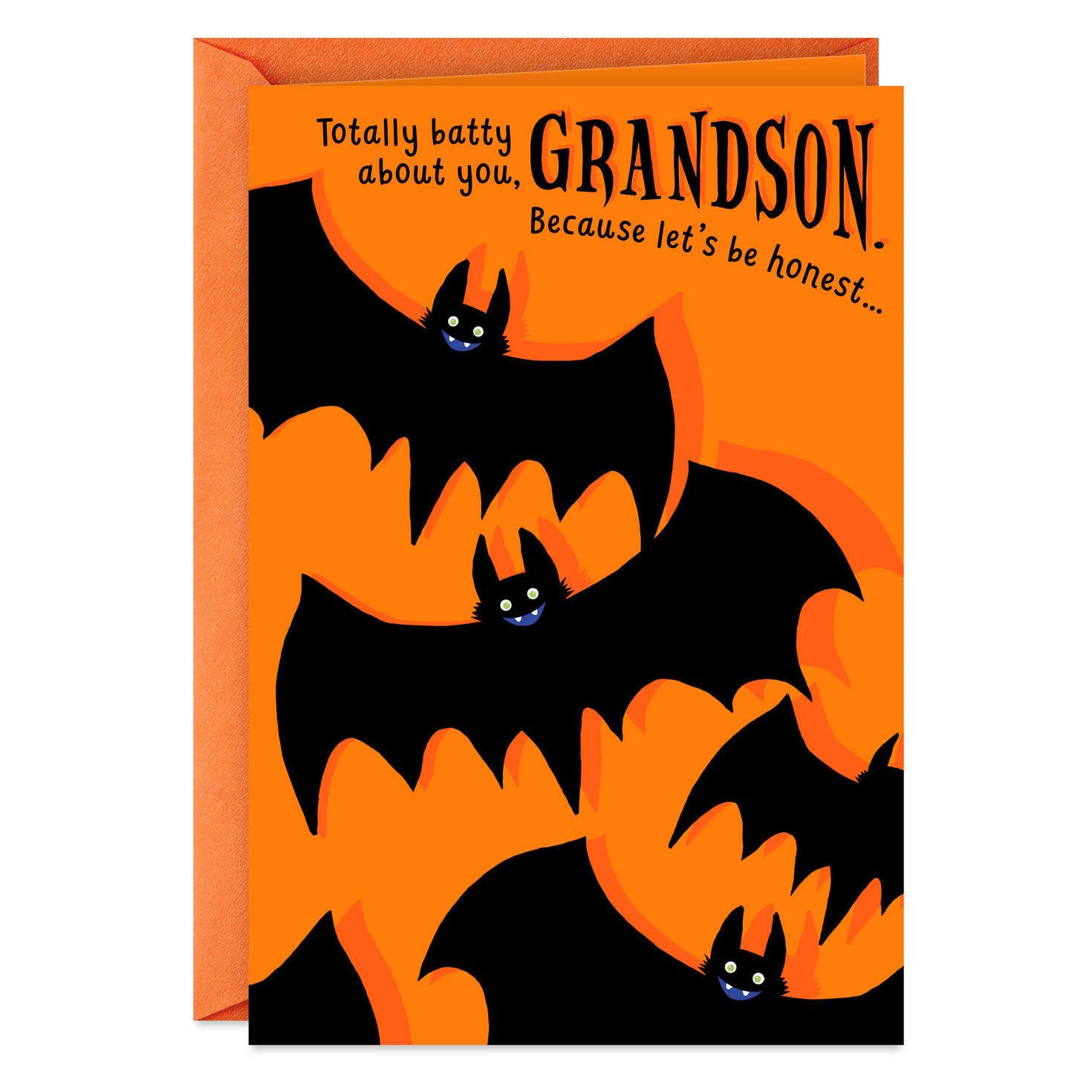 Totally Batty About You Halloween Card for Grandson for only USD 2.00 | Hallmark