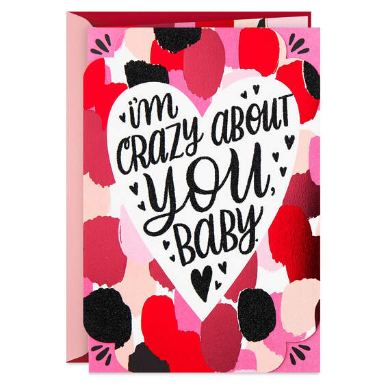 Crazy About You Valentine's Day Card From Husband to Wife, , large image number 1