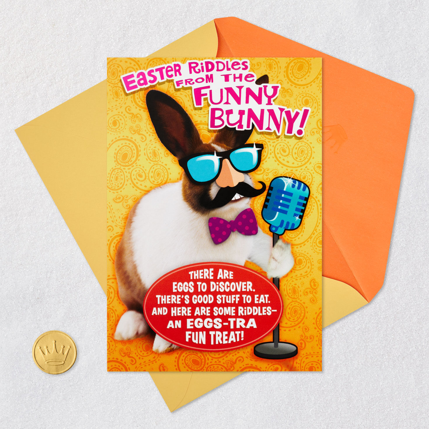 Riddles From the Funny Bunny Lift-the-Flap Easter Card - Greeting Cards ...