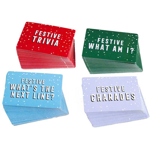 Professor Puzzle Festive Fun and Games Trivia Game, 