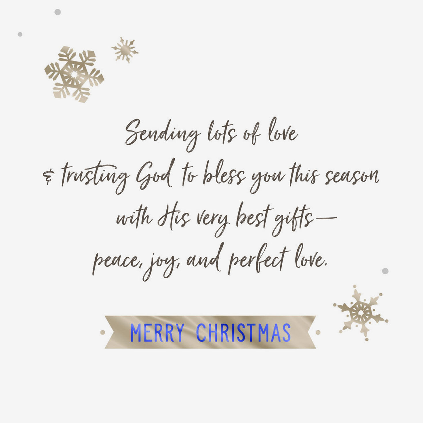 Blessings and Love Religious Christmas Card for Son and Daughter-in-Law for only USD 5.59 | Hallmark