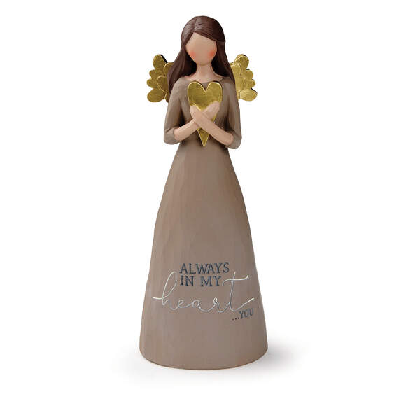 Blossom Bucket Always in My Heart Angel Figurine, 8", , large image number 1