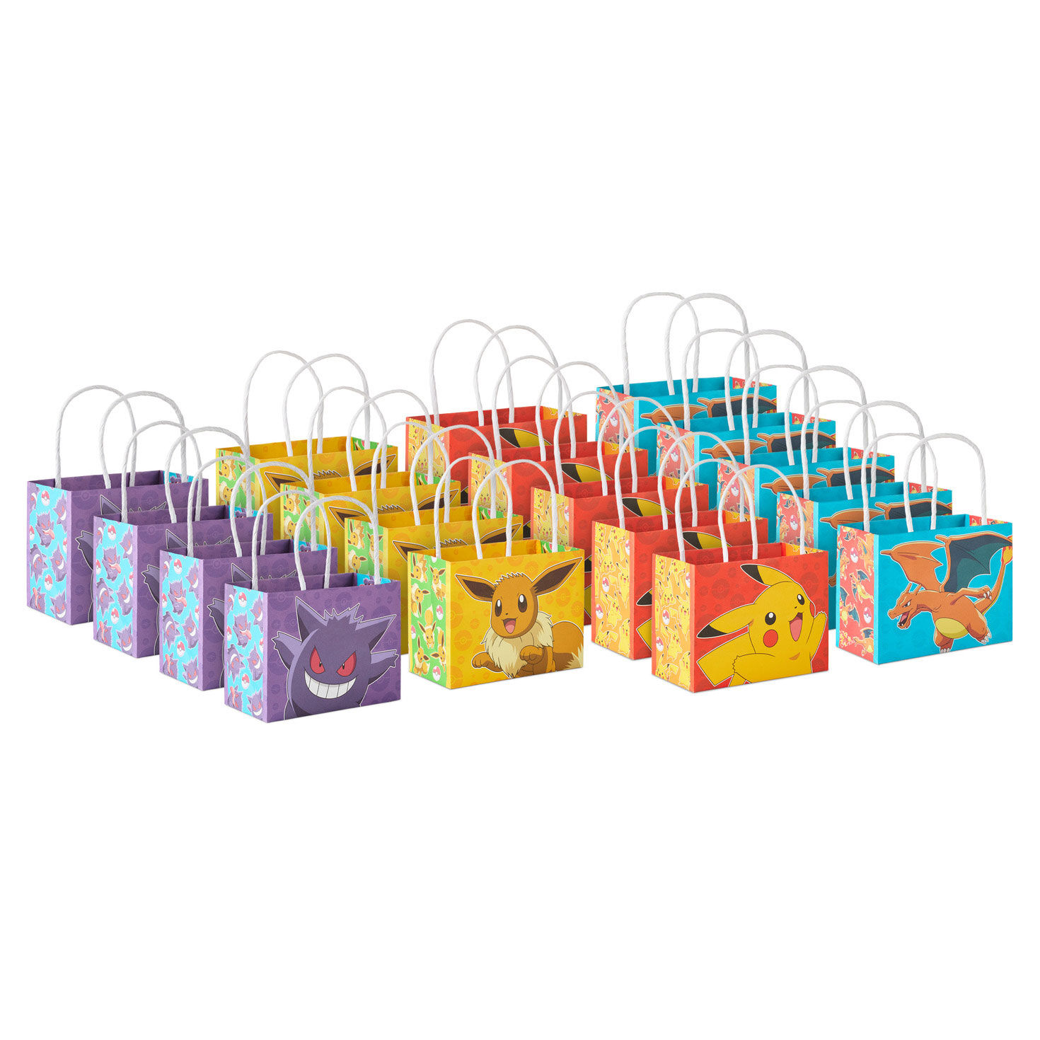 4" Pokémon Pikachu and Friends 18-Pack Mini Gift Bag Bundle
