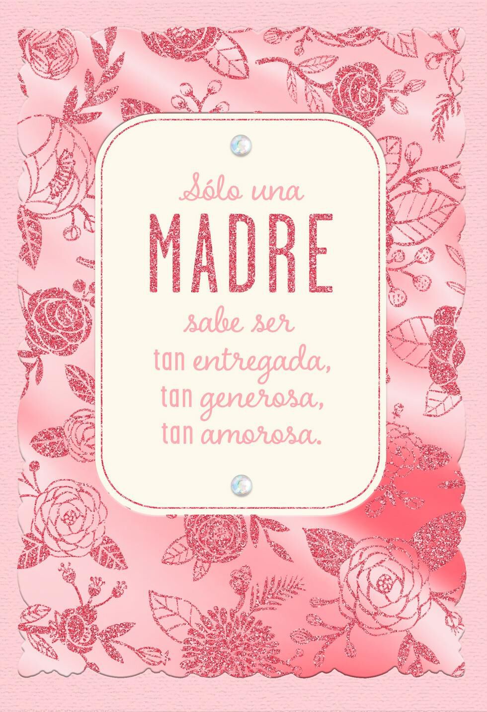 So Giving, So Loving Spanish-Language Mother's Day Card