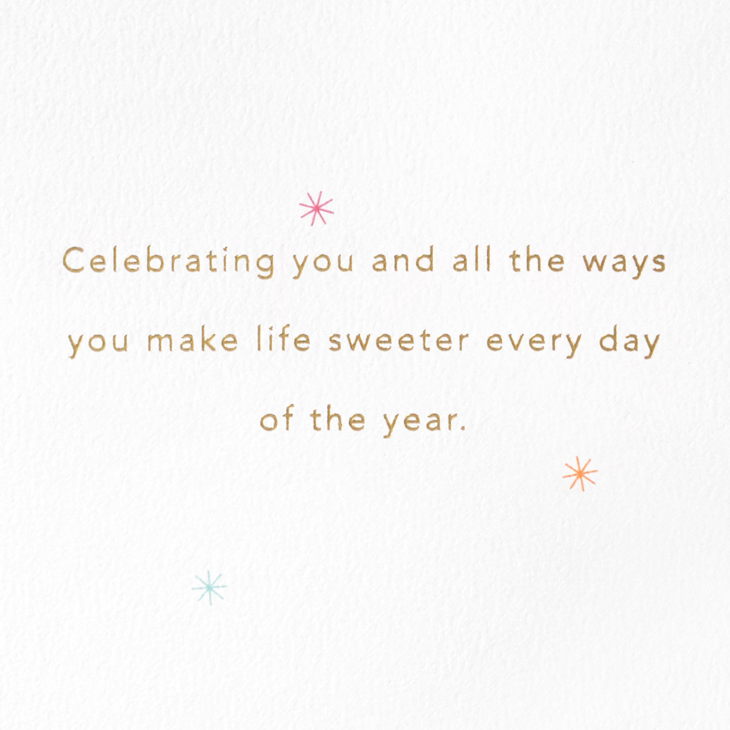 Upscale Cake Slice Birthday Card Sentiment  image number 2