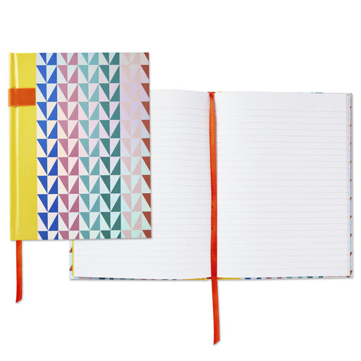 Geometric Triangles Hardback Notebook, 