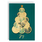 Elegant Green Tree Boxed Christmas Cards Pack front image number 2