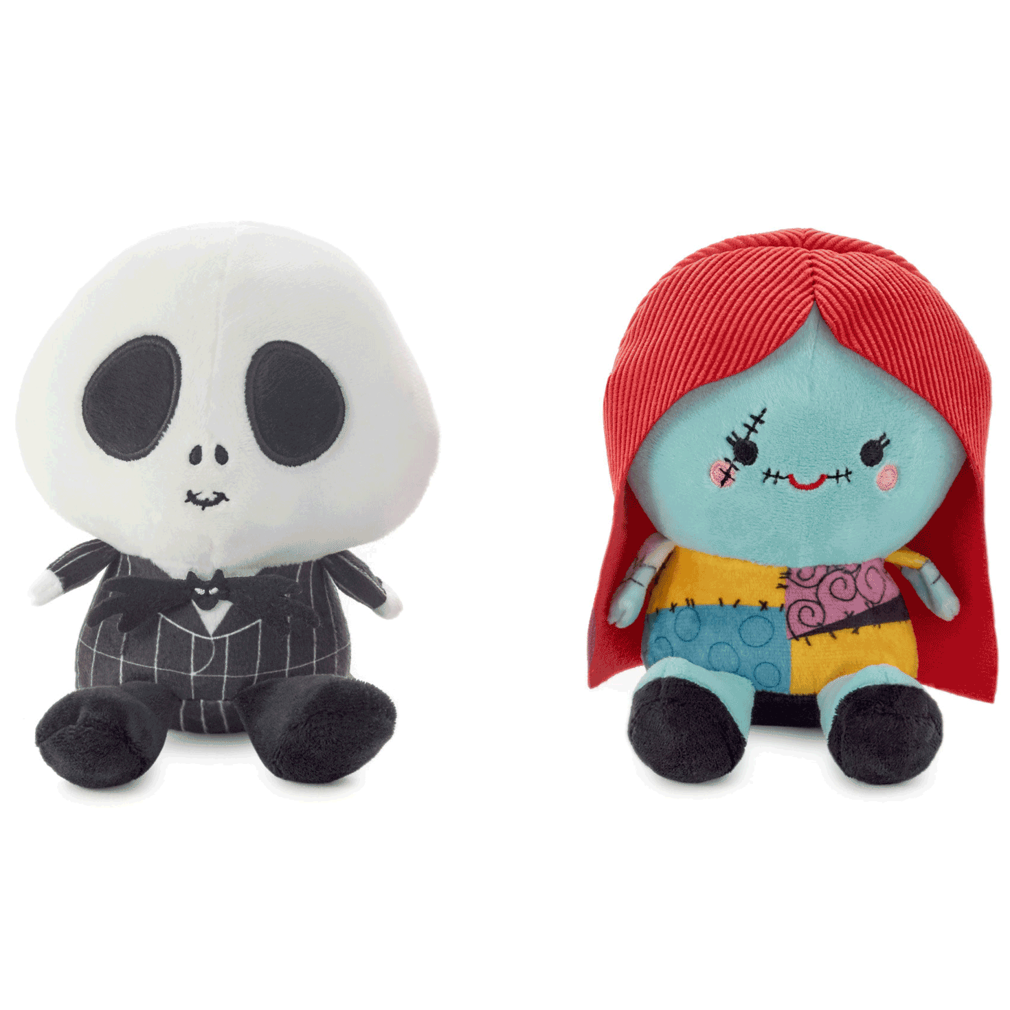 Disney Tim Burton's The Nightmare Before Christmas Better Together Jack & Sally Magnetic Plush, 5", , large image number 2