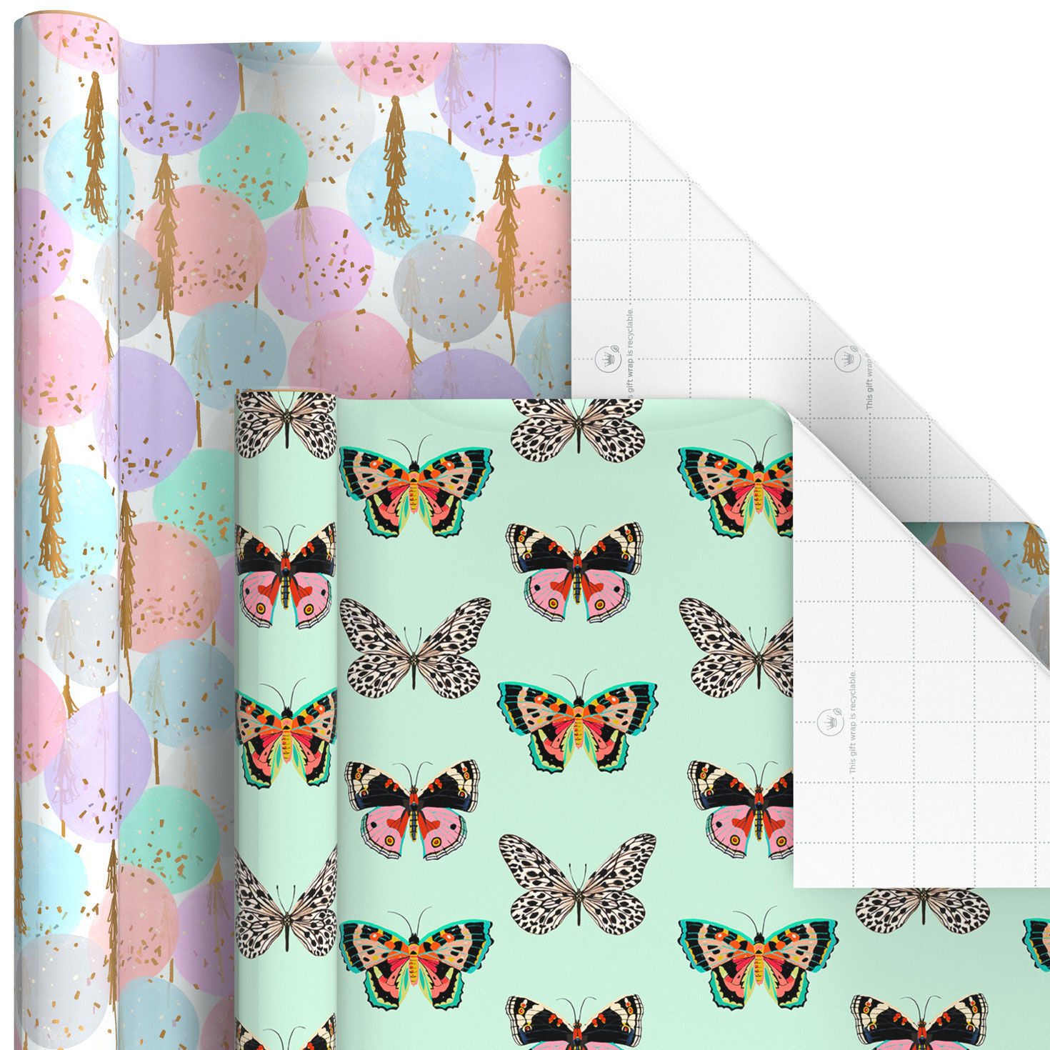 Chic Celebration Wrapping Paper Assortment, 180 sq. ft., , large image number 6