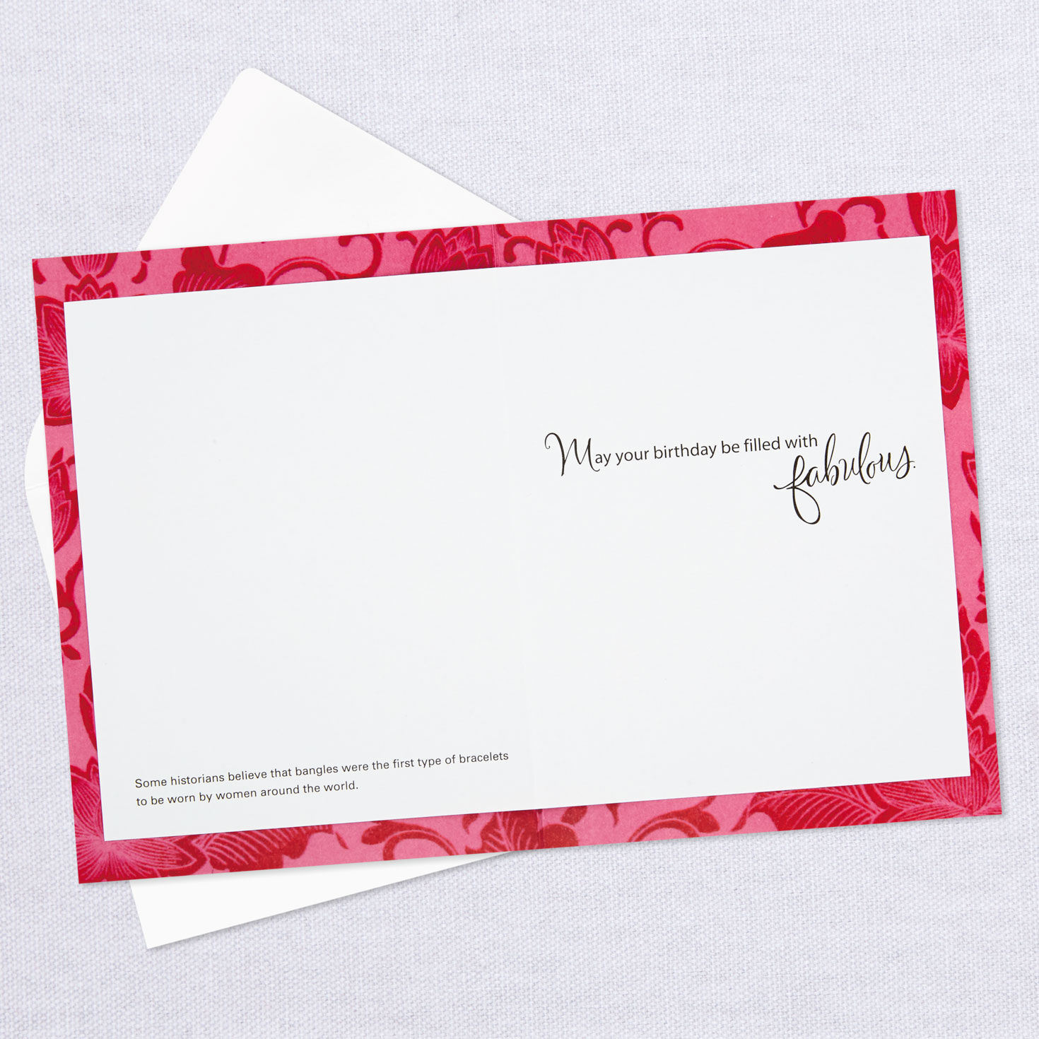 UNICEF Fabulous Birthday Card With Bracelet for Her, , large image number 3