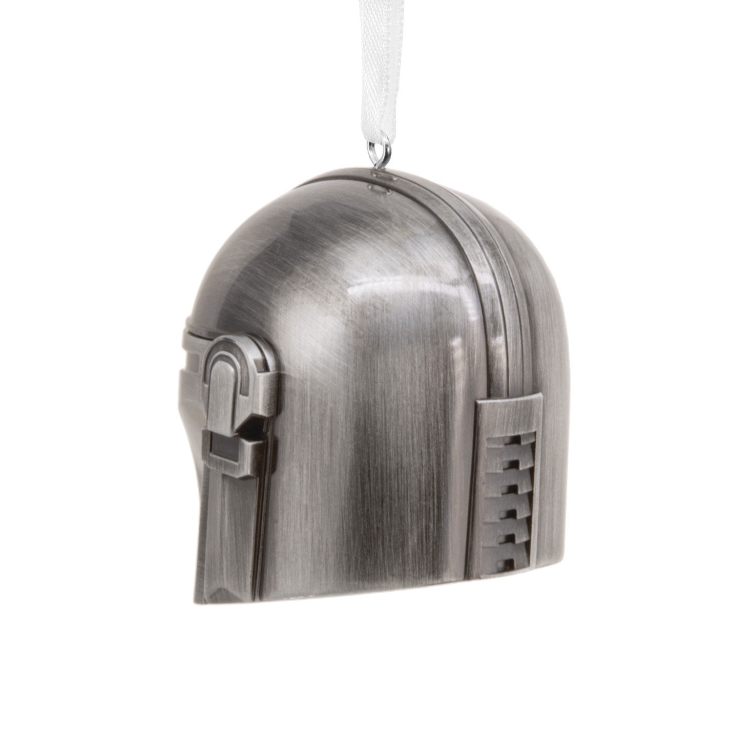 Star Wars Mandalorian Helmet Christmas Ornament Back image number 6