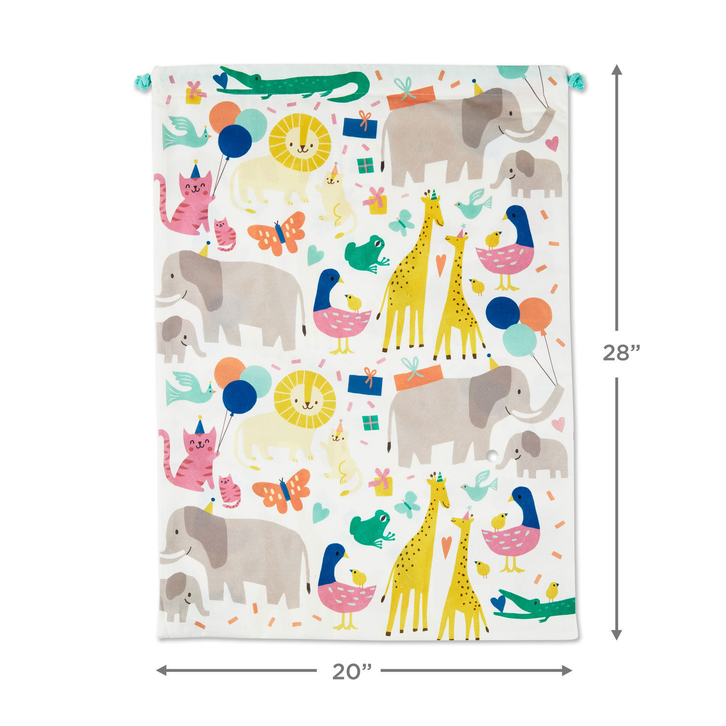 28" Welcome Baby Large Fabric Gift Bag With Tag, , large image number 3