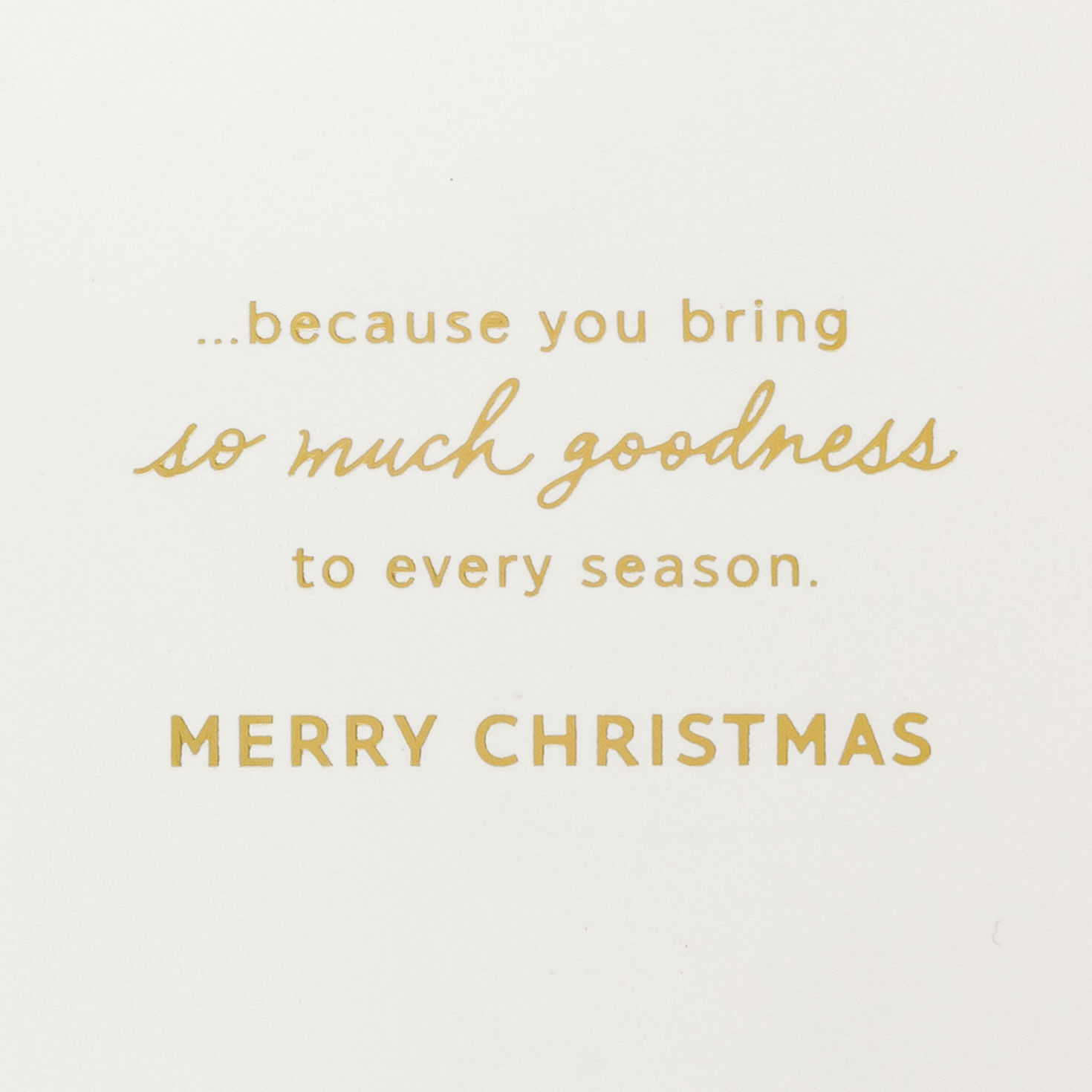 Gold Tree with Green Gems on Red Christmas Gift Card Holder Sentiment image number 2