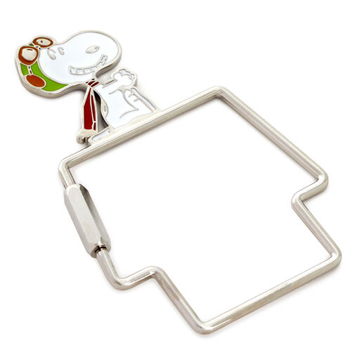 Peanuts® Snoopy the Flying Ace Doghouse-Shaped Keychain, 
