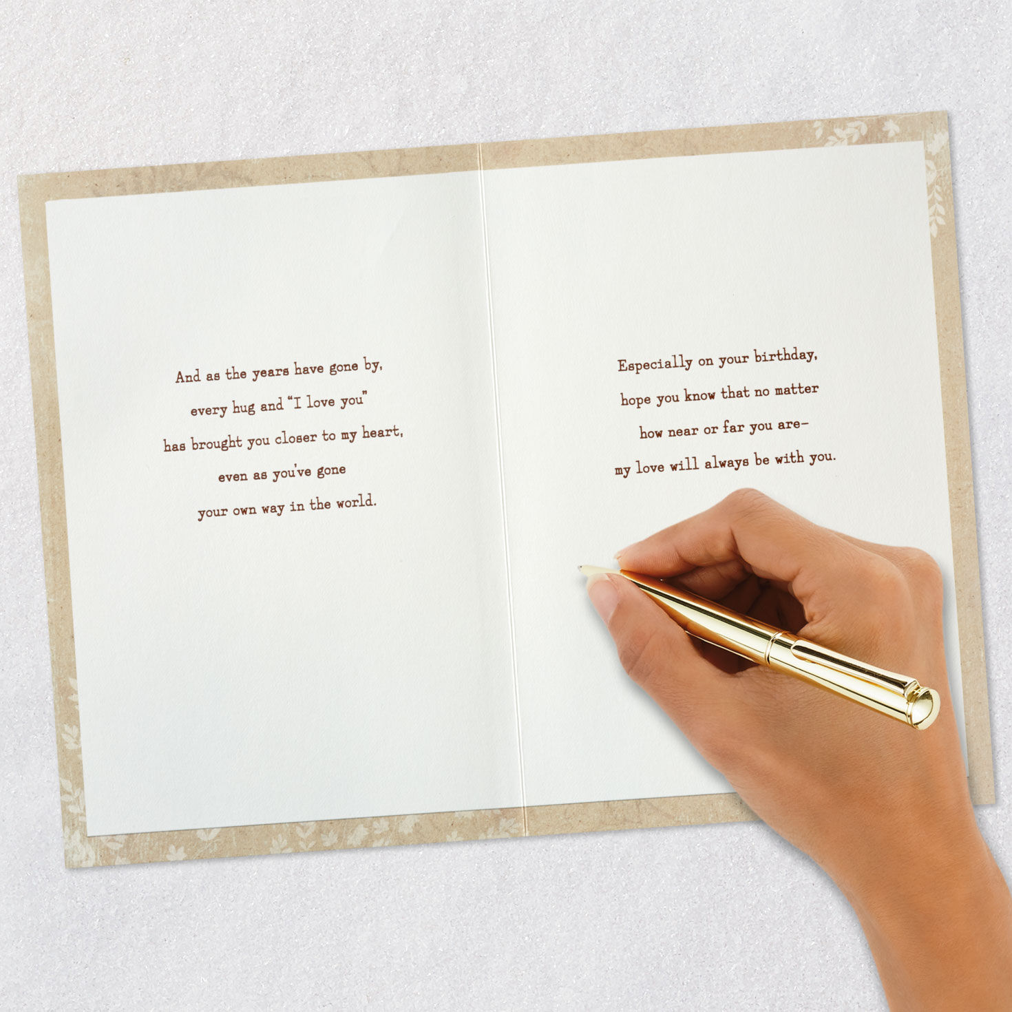 My Love Is With You Near or Far Birthday Card for Son, , large image number 7